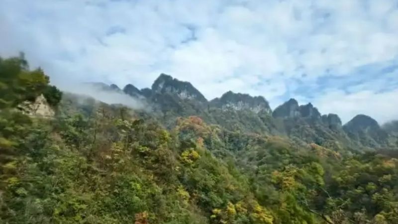 美丽景区丨光雾山诺水河：诗意山水，红色巴中
